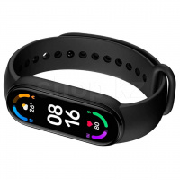 Смарт-браслет Xiaomi Mi Band 6 NFC (XMSH16HM), Black