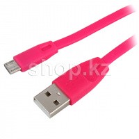 Кабель интерфейсный для Micro USB Continent QCU-5103 PN, Pink