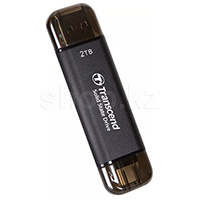Внешний SSD накопитель 2 TB, Transcend ESD310C, Black