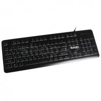 Defender Raid GK-778DL, Black, USB пернетақтасы