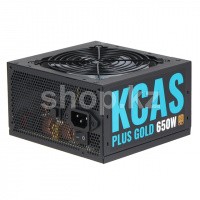 ATX 650W AeroCool KCAS Plus Gold 650W RGB қуаттау блогы