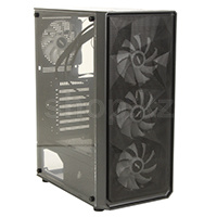 Корпус 1Stplayer FD3-BK-1F5M, Black (SN:dd086aa7-426d-4d24-a77b-4a1b0ef5158b)