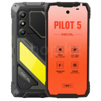 Смартфон Oscal Pilot 5, 8 GB, 256 GB, Black