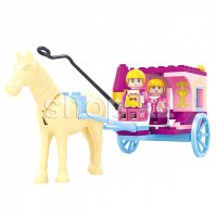 Конструктор игровой Ausini, Мир чудес: Сказочная карета