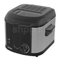 Фритюрница Kitfort КТ-4076, Black-Steel