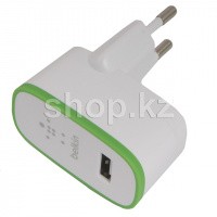 Зарядное устройство Belkin F8J040VFWHT, сеть, для USB-устройств, White