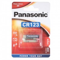 Panasonic CR-123AL/1BP, 3V, 1дана, батареясы