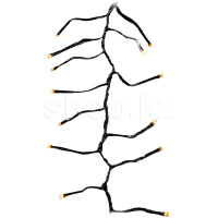 Twinkly Cluster 400 AWW  Gold Edition, Black гүл тізбегі 