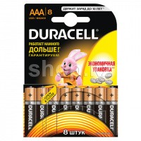 Duracell Basic AAA LR03/MN2400, 1.5V 8 дана , батареясы