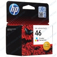 Картридж HP CZ638AE No 46, color