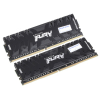 DDR-4 DIMM 16Gb/4000MHz PC32000 Kingston Fury Renegade RGB, 2x8Gb Kit, Black, BOX (KF440C19RBAK2/16)