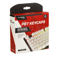 Набор колпачков на клавиатуру HyperX PBT Keycaps Full Key Set, White