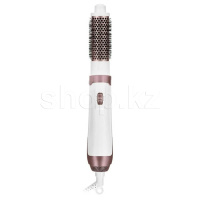 Фен-щетка Rowenta Hot-Air Brush CF7830F0, White-Brown