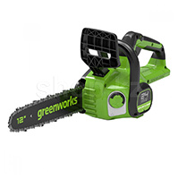 Цепная пила аккумуляторная Greenworks GD24CS30, без аккумулятора и ЗУ