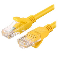 Patch cord RJ-45 5е cat Ugreen, UTP, 3m, OEM Yellow
