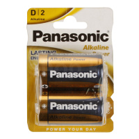 Panasonic D Alkaline Power LR20APB/2BP, 1.5V, (2 дана), батареясы