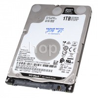 Жесткий диск HDD 1000 Gb WD Black, 2.5", 64Mb, SATA III