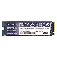 SSD накопитель 250 GB Gigabyte Gen4 4000E, M.2, PCIe 4.0