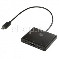 Переходник USB Type-C - Multi-Port Hub, HP 1BG94AA, BOX