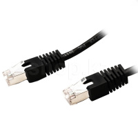Patch cord RJ-45 5е cat SHIP, FTP, 2m, Black