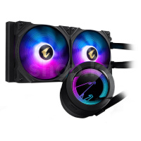 Gigabyte Aorus Waterforce 280 сумен салқындату жүйесі