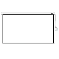 Экран моторизованный XG DLS-ERC265х149W