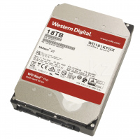Жесткий диск HDD 18 TB Western Digital (WD181KFGX), 3.5", 512 MB, SATA III, Red Pro