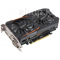 Видеокарта PCI-E 4096Mb Gigabyte GTX 1050Ti OC, GeForce GTX1050Ti (GV-N105TOC-4GD)