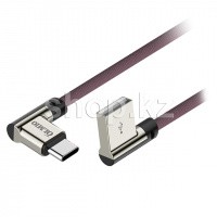 Кабель интерфейсный для USB Type-C OLMIO,1m, Violet