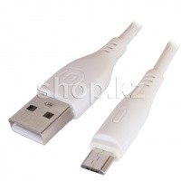 Кабель интерфейсный для Micro USB Usams SJ-268, 1m, White