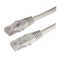 Patch cord RJ-45 6 cat Cablexpert PP6U-20M, UTP, 20m, Grey