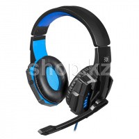 Гарнитура Defender Warhead G-390 LED, Black-Blue