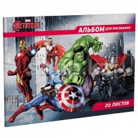 Альбом для рисования ErichKrause 42858 Мстители, 20 листов