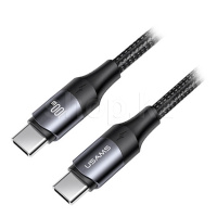 USB Type-C Usams SJ-525, 2m, Black интерфейс кабелі