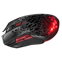Мышь SteelSeries Aerox 5 Wireless Diablo IV Edition, Black-Red, USB