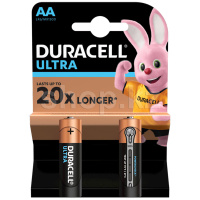 Батарейка Duracell Ultra AA LR6/MX1500, 1.5V (2шт.)