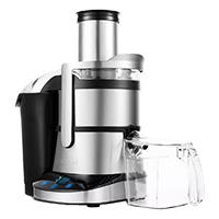 Соковыжималка Kitfort KT-1112, Steel-Black