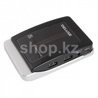 USB HUB 7-port USB 2.0 Deluxe DUH7004BK, Black