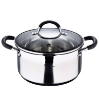 Кастрюля Masterpro Foodies BGMP-1502-BK, 24 см, 5 л, с крышкой