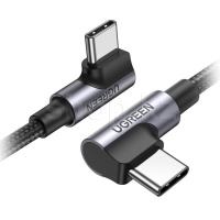 Кабель интерфейсный для USB Type-C Ugreen 70698, 2m, Black