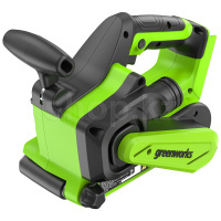 Ленточная шлифовальная машина Greenworks G24BS, без аккумулятора и ЗУ