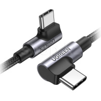 Кабель интерфейсный для USB Type-C Ugreen 70696, 1m, Black