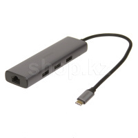 USB HUB 6-port USB 3.0 UGREEN CM512, Grey