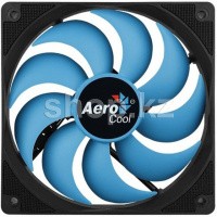 Вентилятор для корпуса AeroCool Motion 12 plus, 12cm, Black-Blue