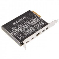 Контроллер PCI-Ex4 to 2xThunderbolt, Gigabyte Alpine Ridge 2.0, BOX