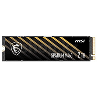 SSD накопитель 2 TB MSI Spatium M460, M.2, PCIe 4.0