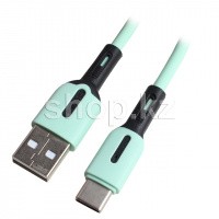 USB Type-C Usams SJ-433, 1m, Mint интерфейс кабелі