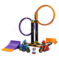 Конструктор Lego, City: Каскадерское испытание с вращением