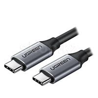 USB Type-C - Type-C Ugreen US261, 1m, Black интерфейс кабелі