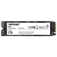 SSD накопитель 1 TB Patriot P300, M.2, PCIe 3.0